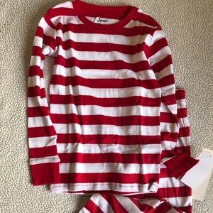 Levert Candy Cane Striped PJ Set